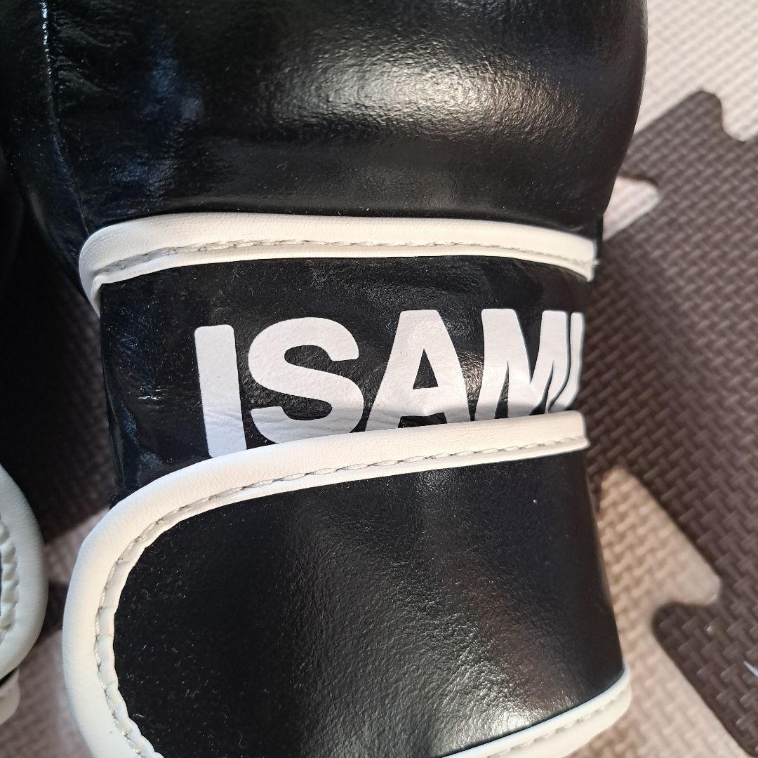 ISAMI ボクシンググローブ 黒 パウンドグローブ
