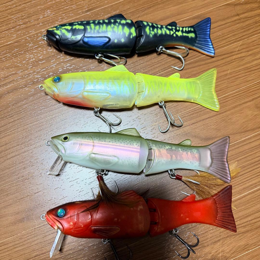 Deps ルアー49個セット　ケース付き