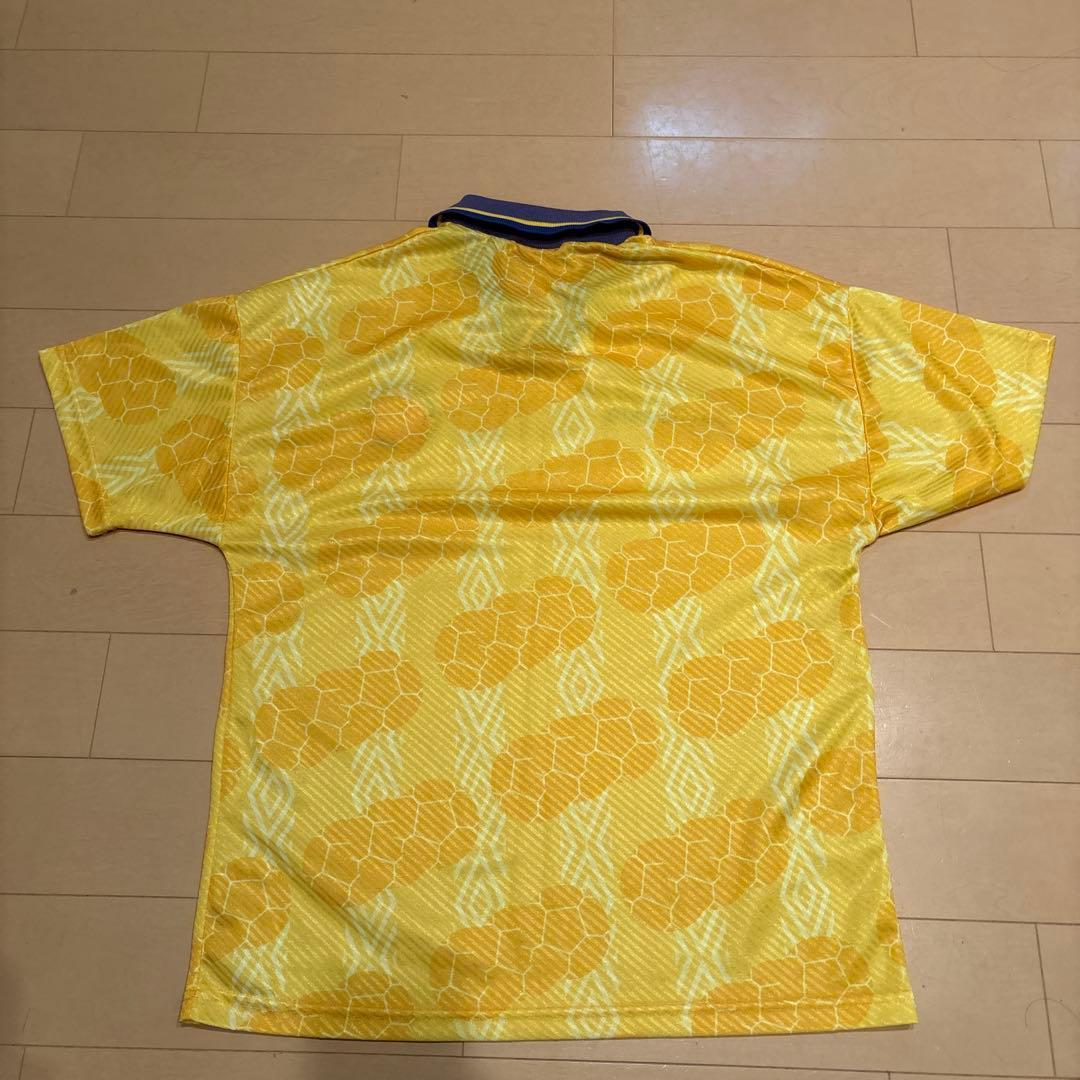 UMBRO イエローフラワーシャツ Mサイズ