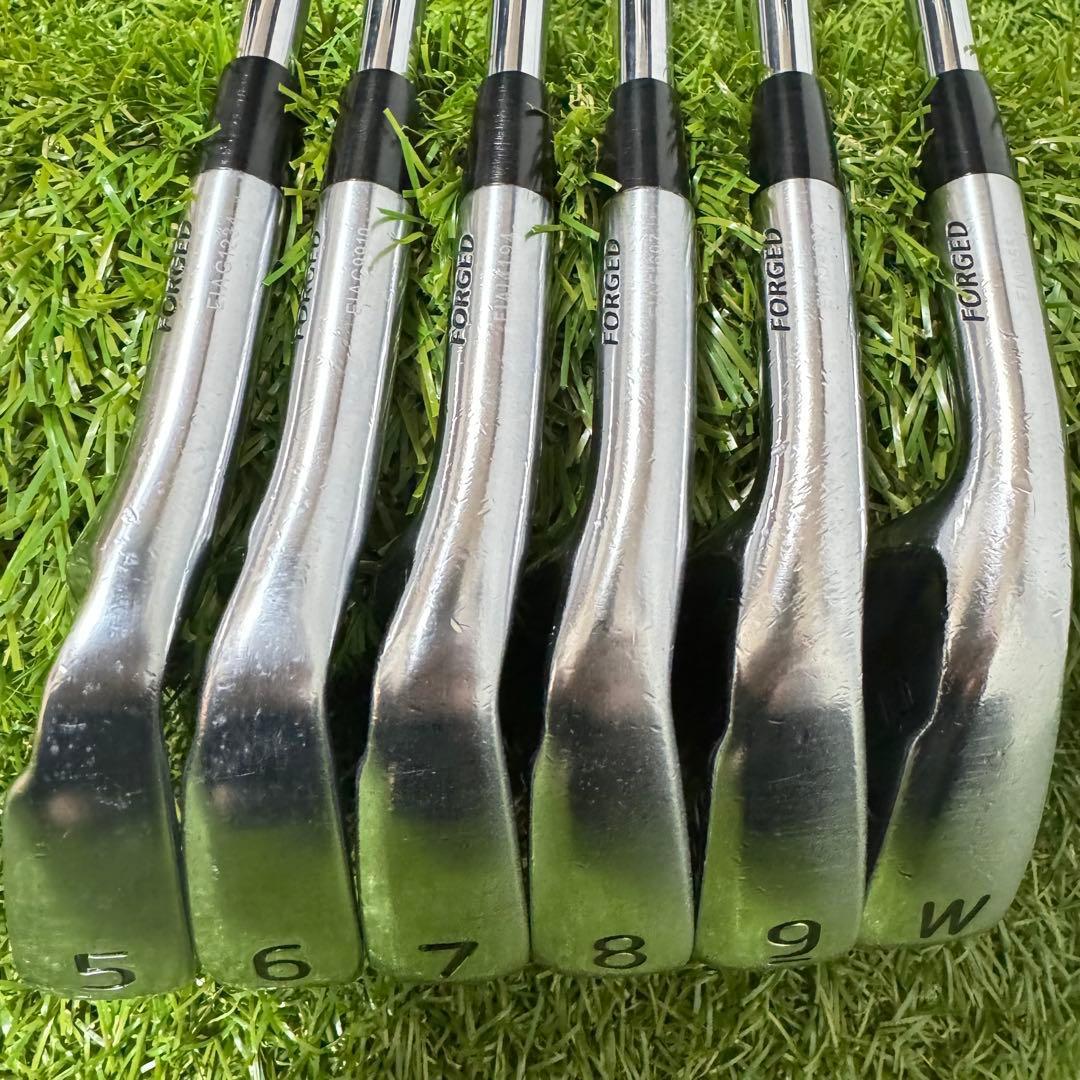 希少　PXG 0311 FORGED アイアンセット 5-9W ￼6本　レフティ