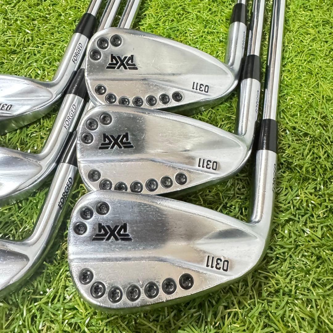希少　PXG 0311 FORGED アイアンセット 5-9W ￼6本　レフティ