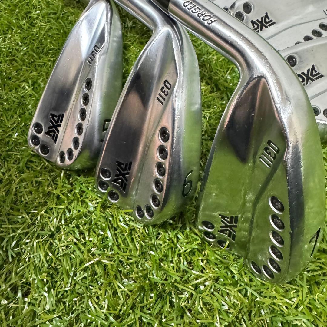 希少　PXG 0311 FORGED アイアンセット 5-9W ￼6本　レフティ