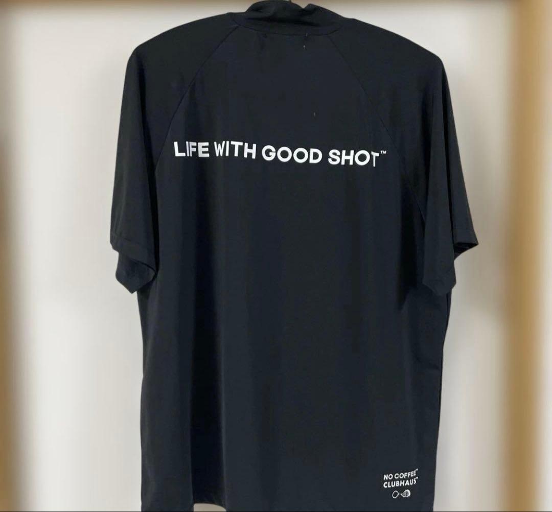 NO COFFEE × CLUBHAUS NO GOLF モックネック