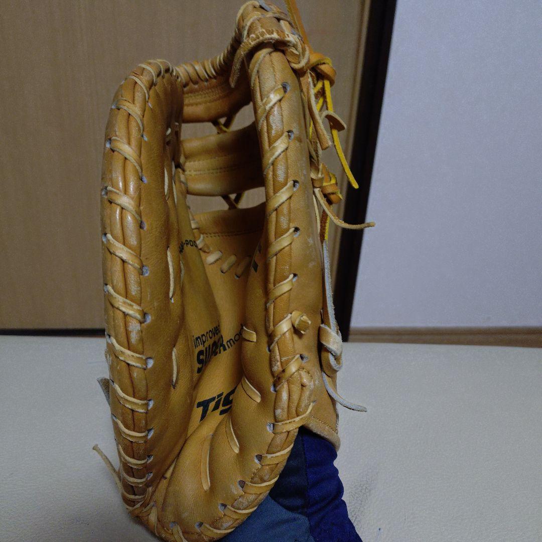 美津和タイガーヴィンテージ品　一般軟式用ファーストミット　小さめ