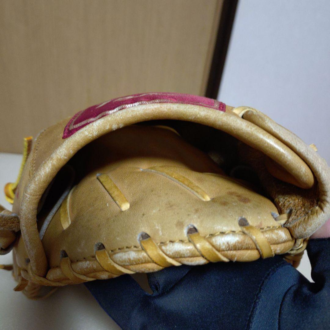 美津和タイガーヴィンテージ品　一般軟式用ファーストミット　小さめ