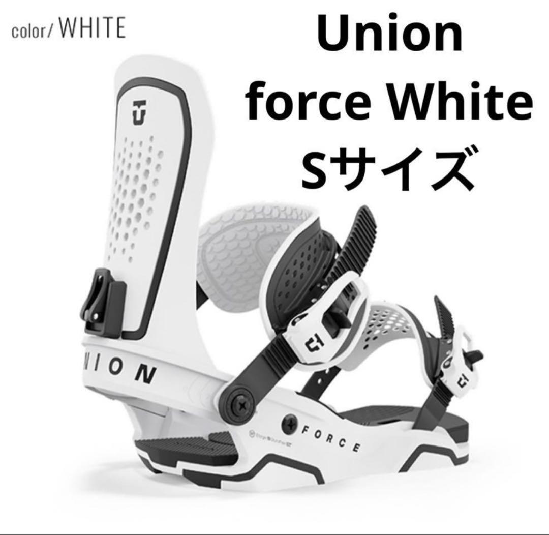 Union Force ホワイト Sサイズ新品　2024