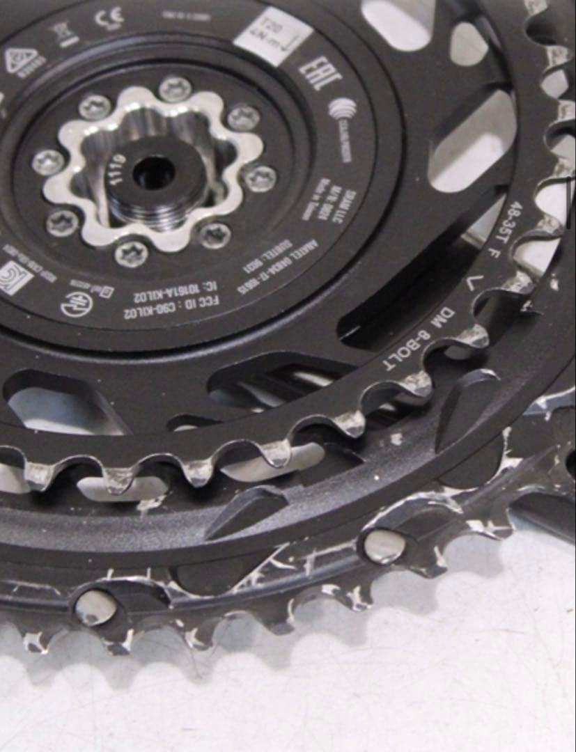 SRAM RED axs 48/35t チェーンリング　パワーメーター付き