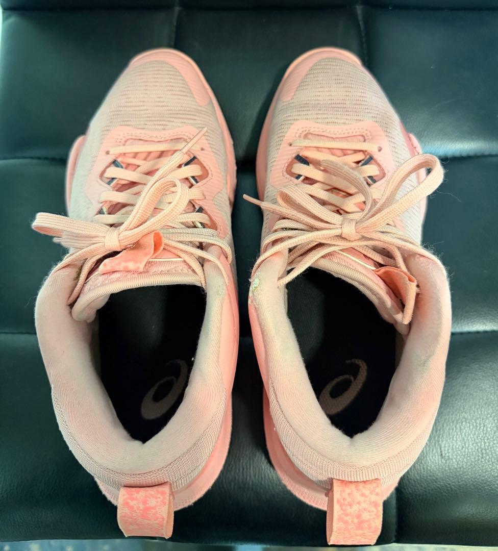 ASICS NOVA SURGE 3 (ピンク)バッシュ 25.5cm