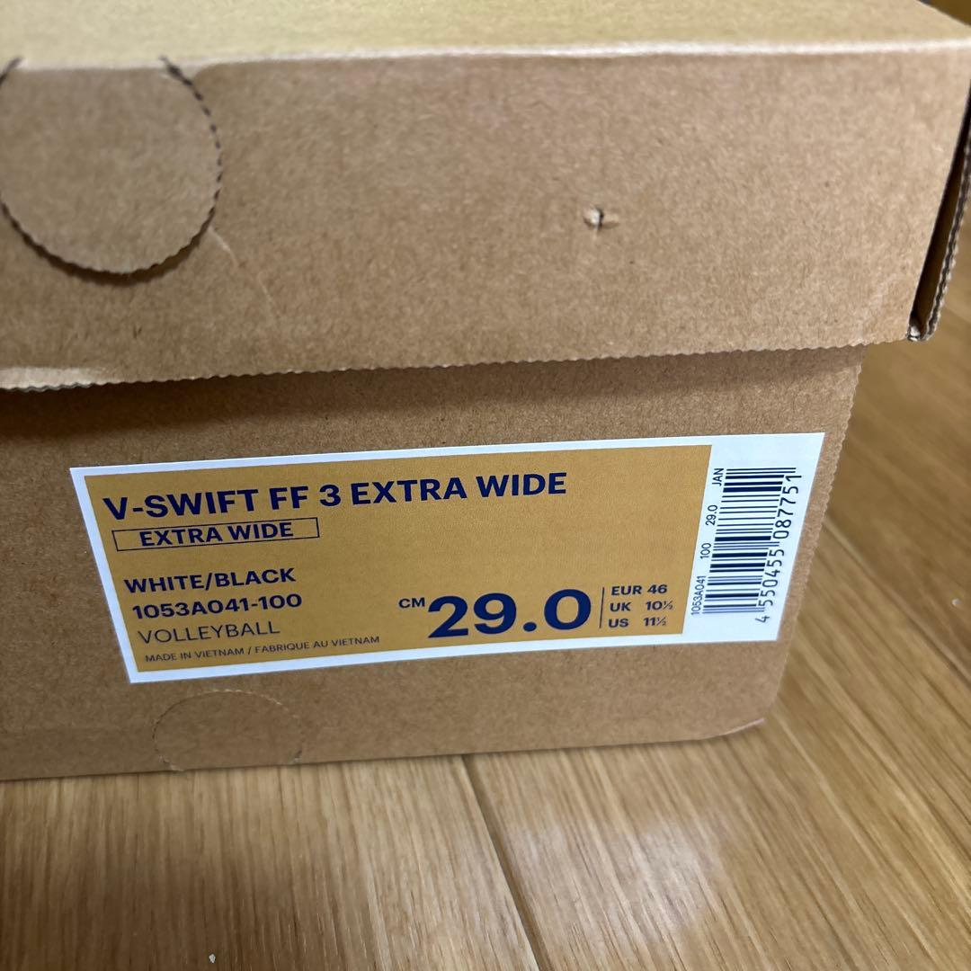 asics バレーボールシューズ V-SWIFT FF 3 29cm新品