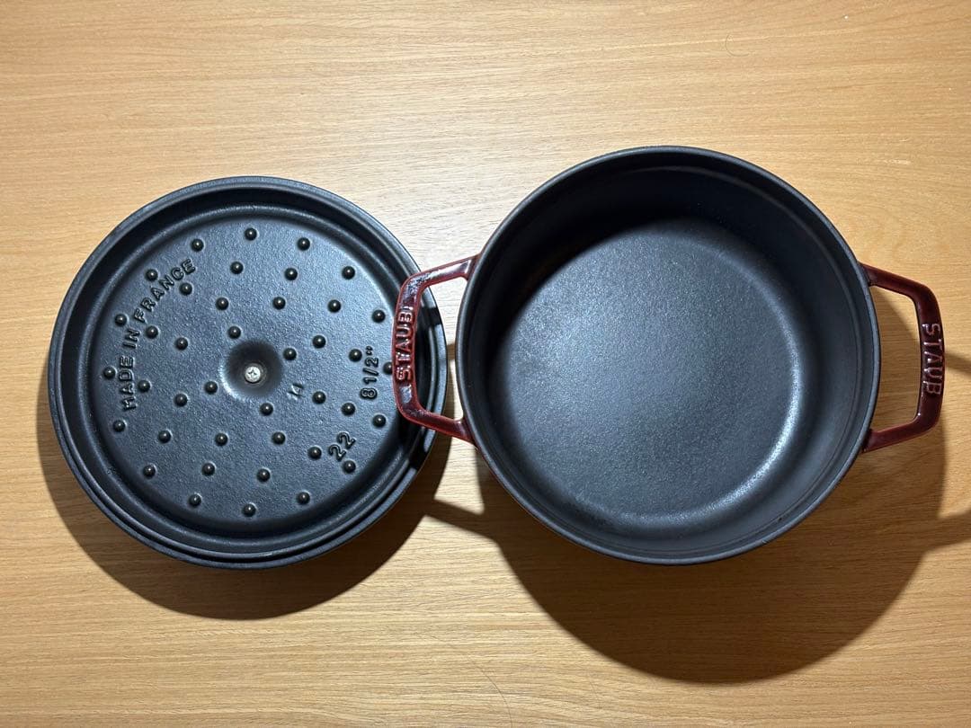 スノーピーク ストウブ ココット ラウンド グレナディン