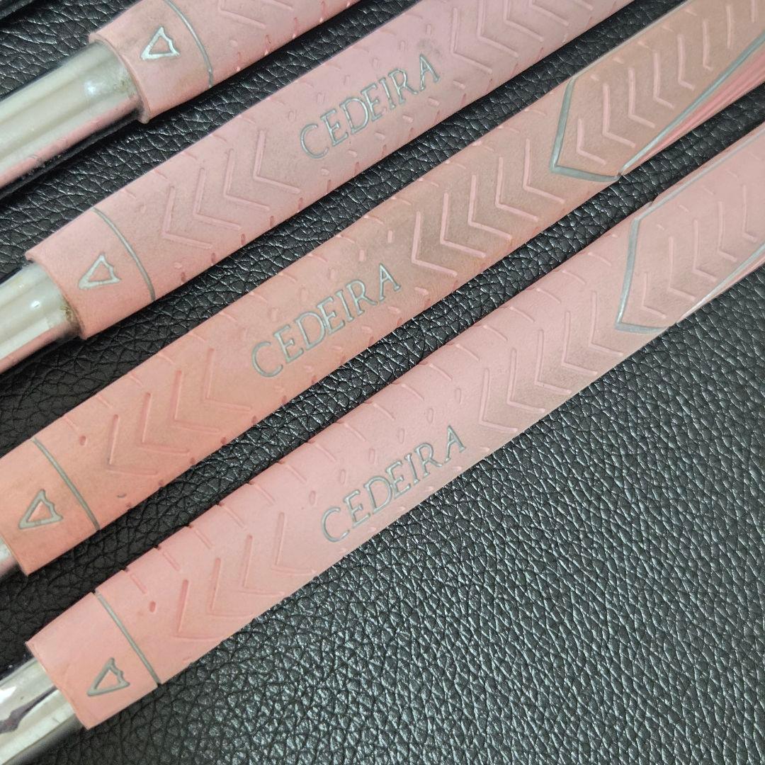 レディース　CEDEIRA lafia アイアン 7本セット ピンク 初心者