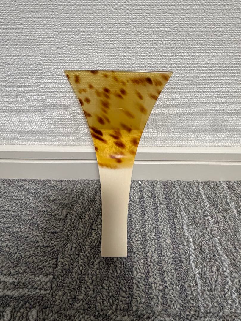 高山製/津軽三味線鼈甲バチ ベージュ 茶色　最高級手元