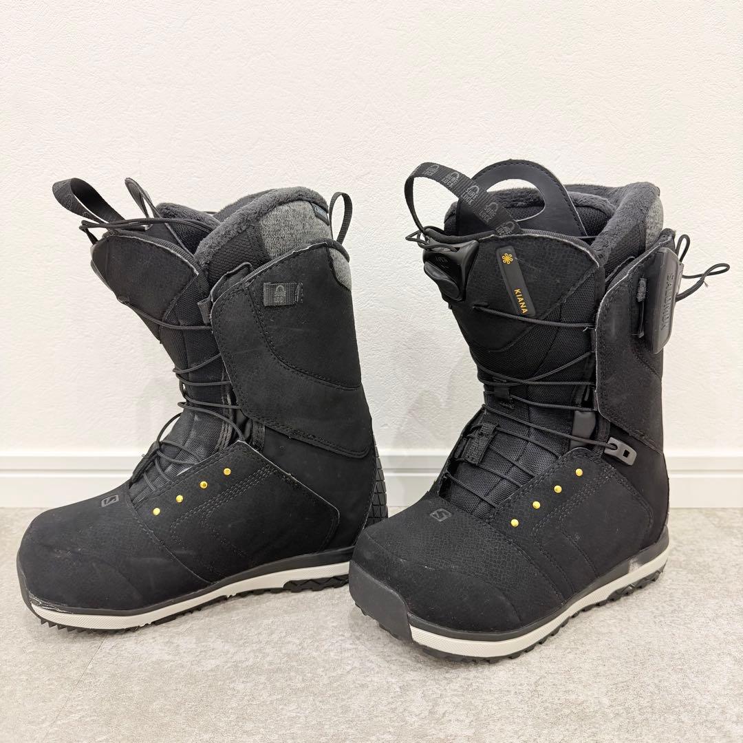 SALOMON KIANA スノーボード ブーツ 22.5cm ブラック