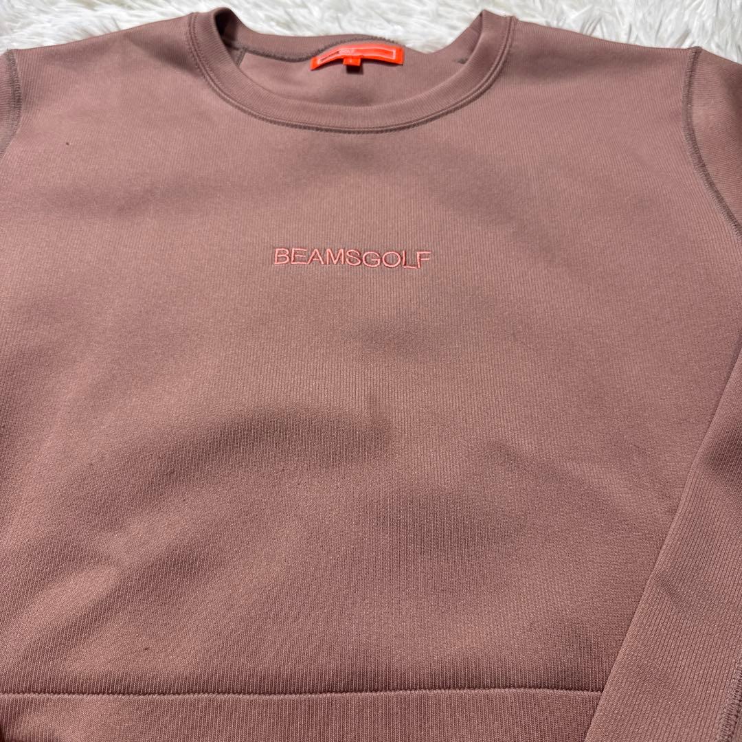 BEAMS GOLF ORANGE LABEL /バーチカルニット プルオーバー