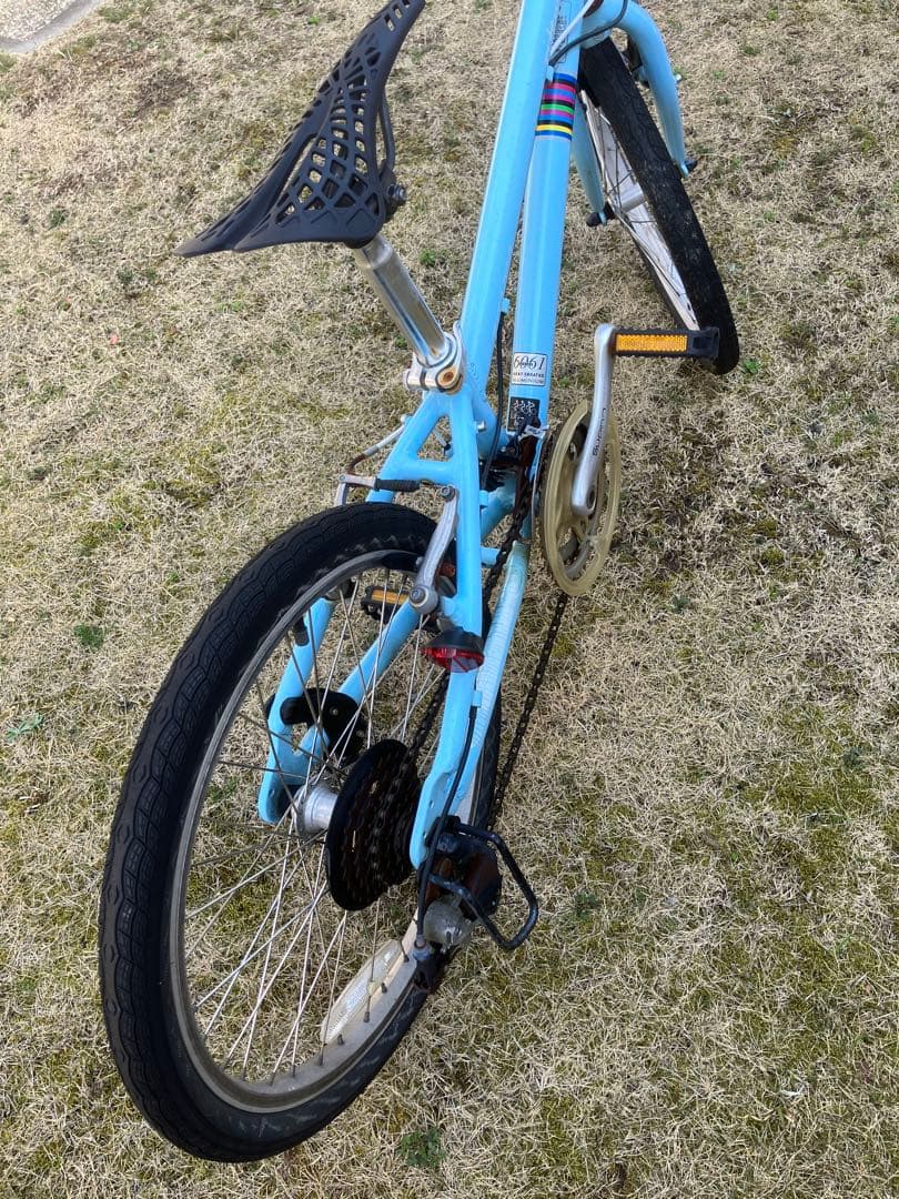 軽量アルミ riteway ZIT2020 水色 キッズバイク 20インチ