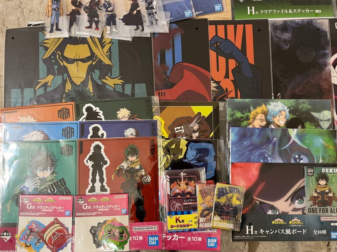 一番くじ僕のヒーローアカデミア キャラクターグッズセット