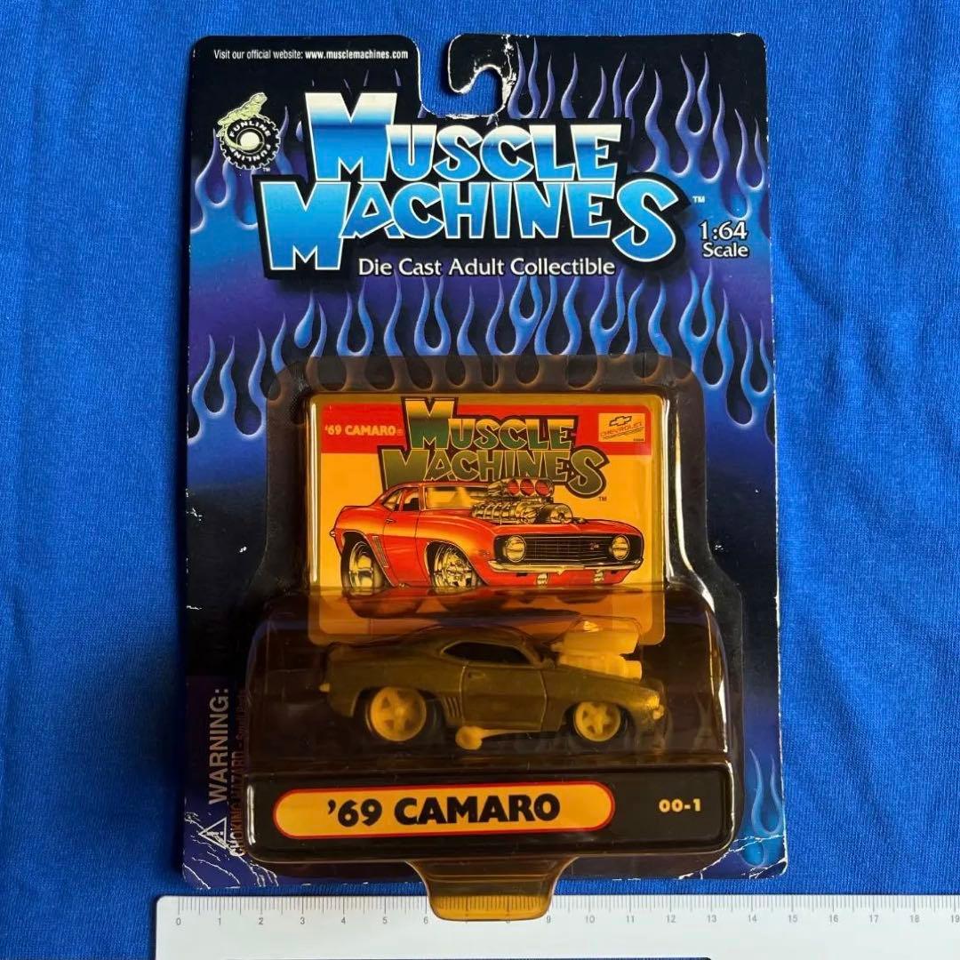1969　シボレー　カマロ　MUSCLE MACHINES　3台セット　激レア！