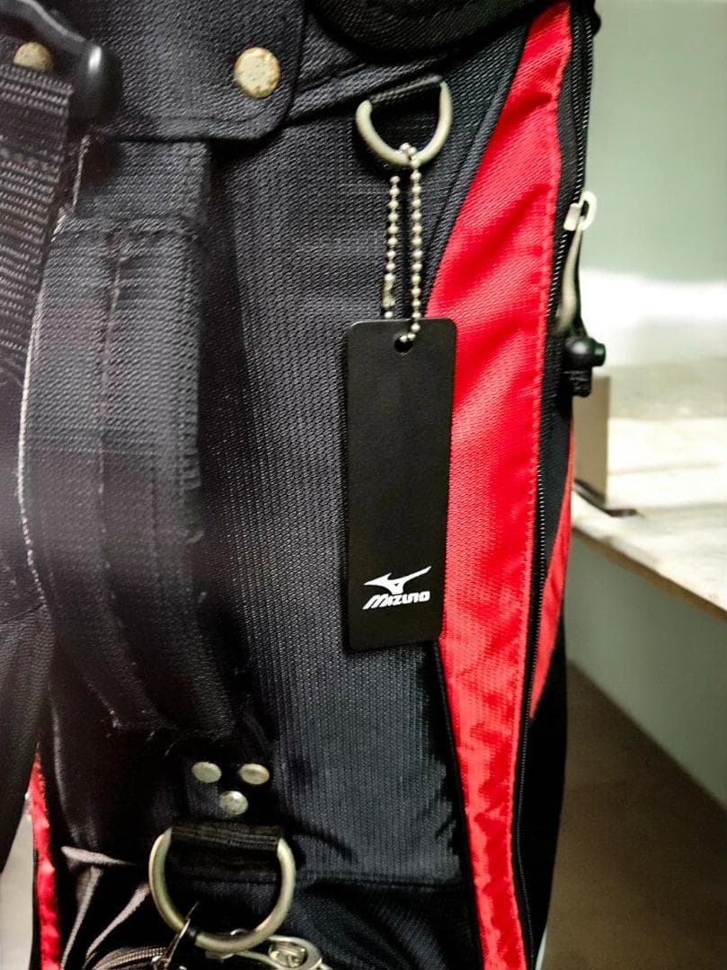 送料無料/美品　Mizuno T-ZOID ゴルフバッグ・キャディバッグBK