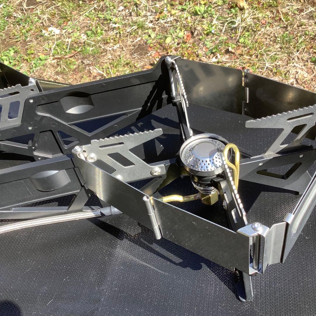 BRS 収納組み立て式ツーバーナー