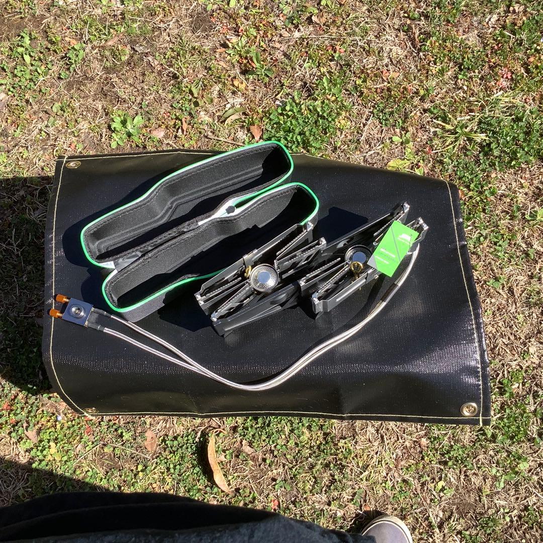 BRS 収納組み立て式ツーバーナー