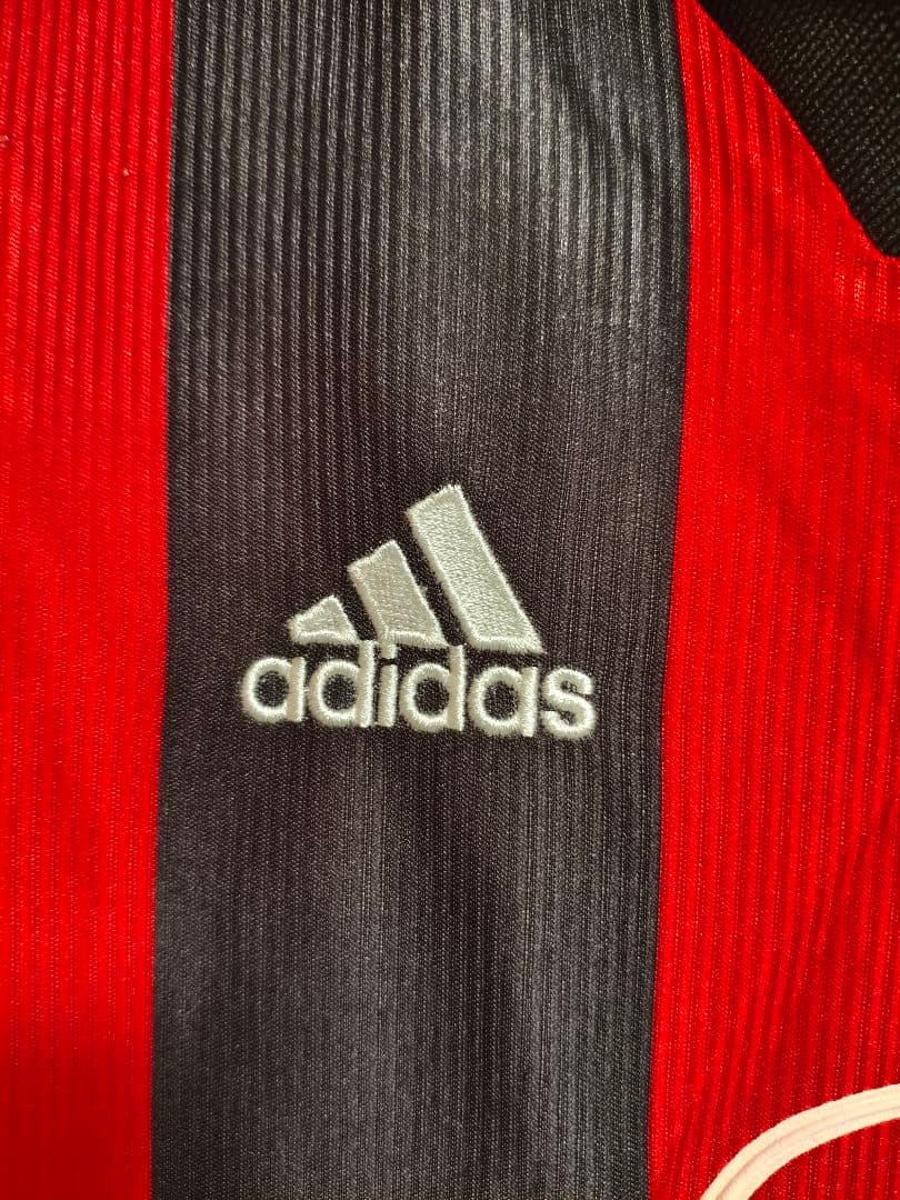​【希少/当時物】adidas ACミラン ユニフォーム OPEL 90s M