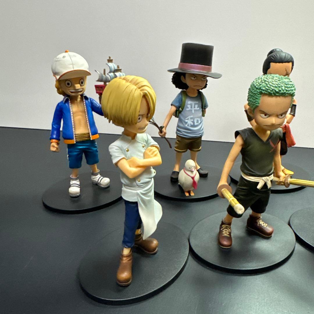 ONE PIECE ワンピース デラックス DX フィギュア 幼少期 9体セット