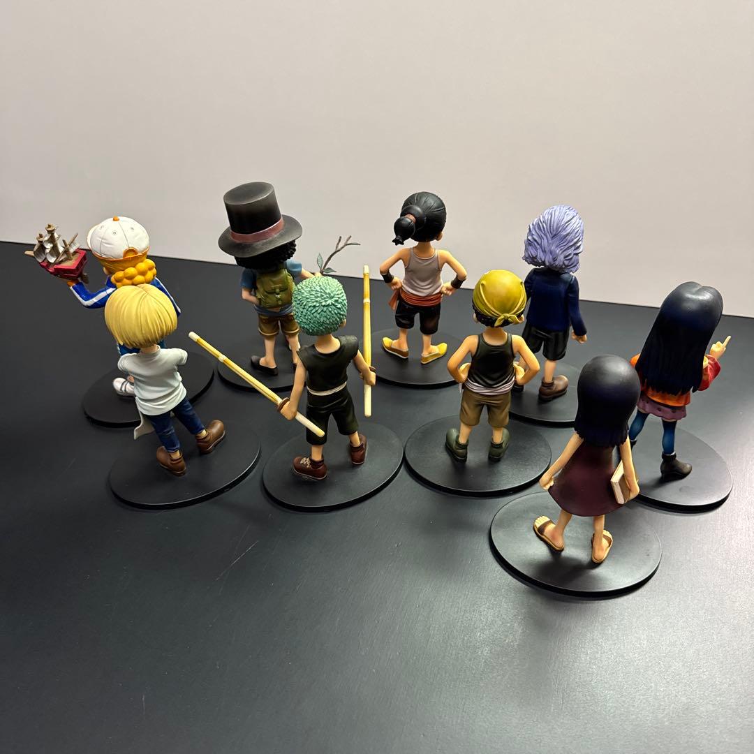 ONE PIECE ワンピース デラックス DX フィギュア 幼少期 9体セット