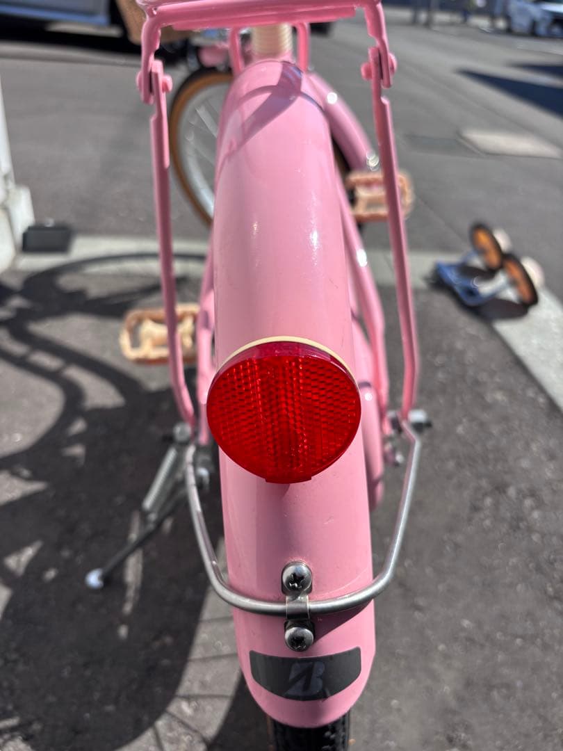 HACCHI 子供用自転車 ピンク 20インチ　お引き取り限定