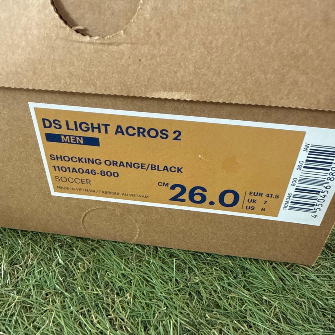 【使用一度のみ】asics DS LIGHT ACROS 2 26 cm