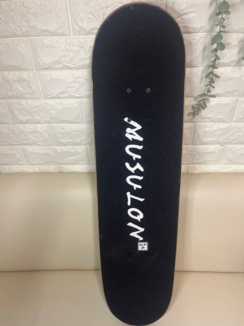スケボーMUSULON 木速龍 THRASHER MAGAZINE 中古美品