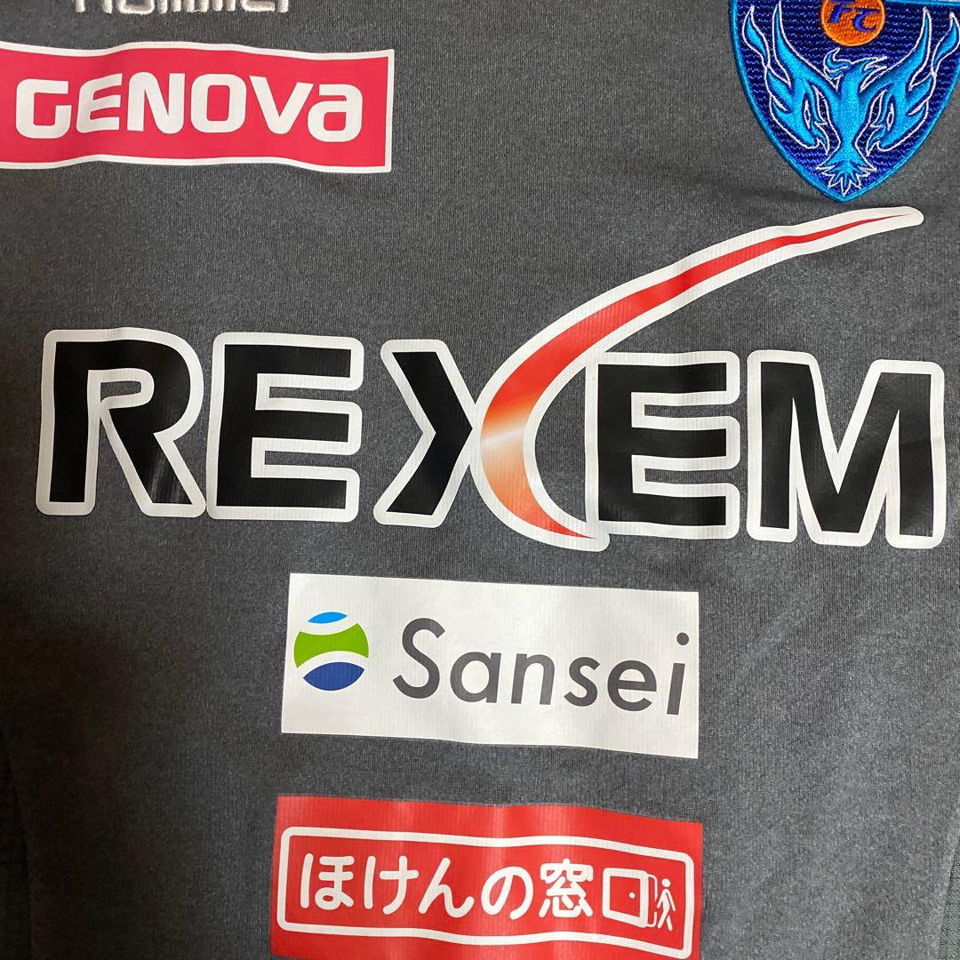 ヒュンメル　横浜FC支給品　hummel Oサイズ　練習着