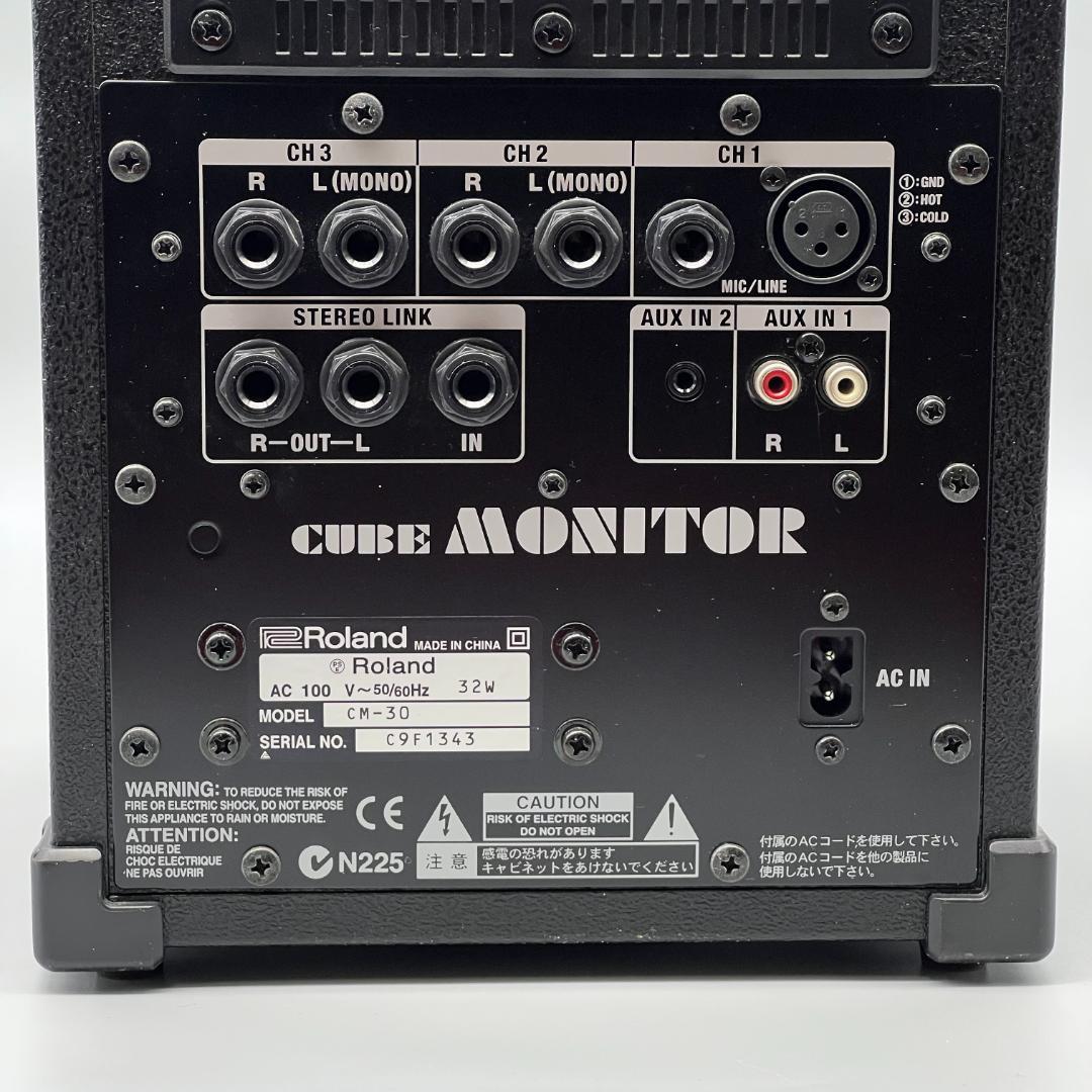 【定番・動作良好】Roland CM-30 CUBE モニターアンプ