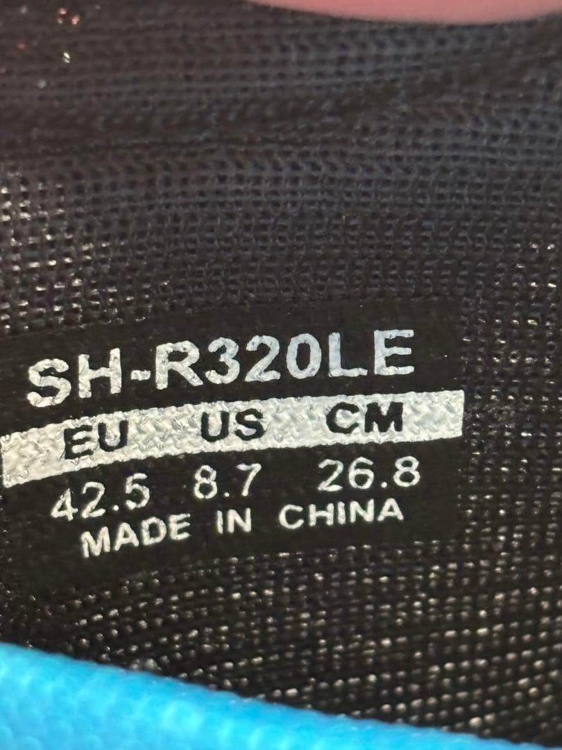 SHIMANO R320 ビンディングシューズ SPD-SLクリート付き