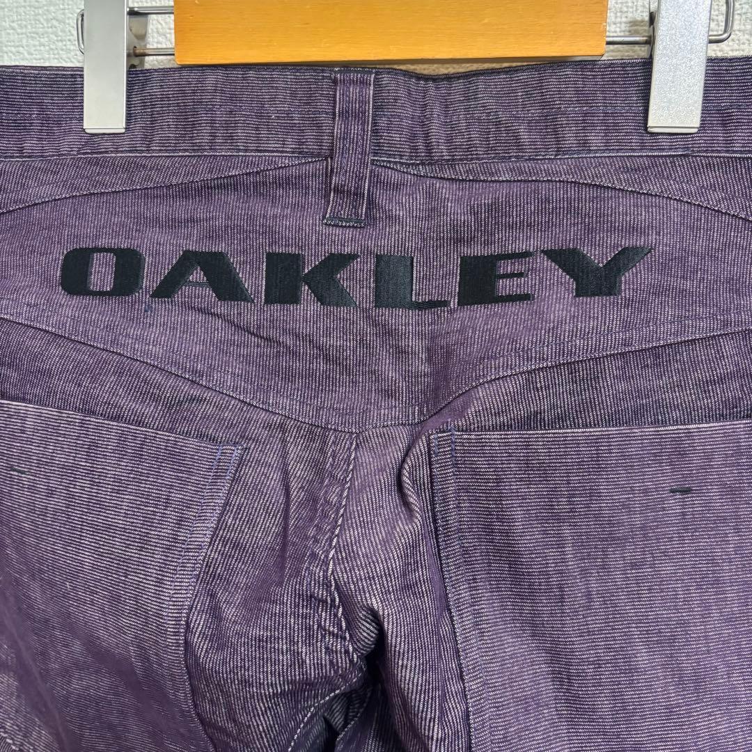 【新品】【OAKLEY】【421908JP】ゴルフ　ストレッチパンツ【36】紫