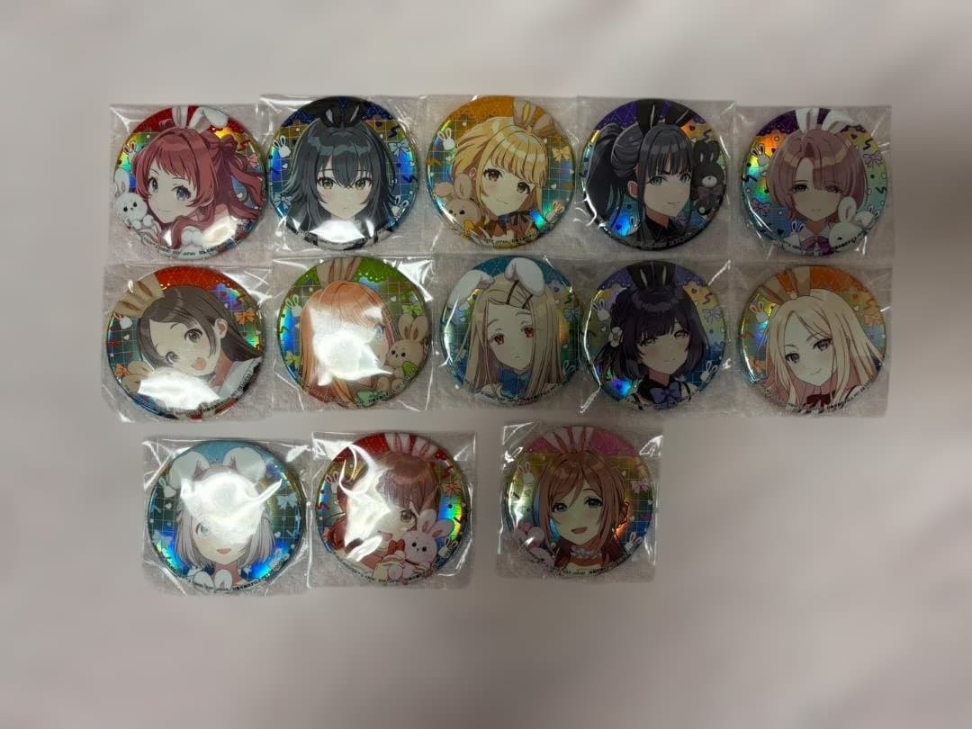 学園アイドルマスター　GiGO　オーロラ缶バッジコンプセット