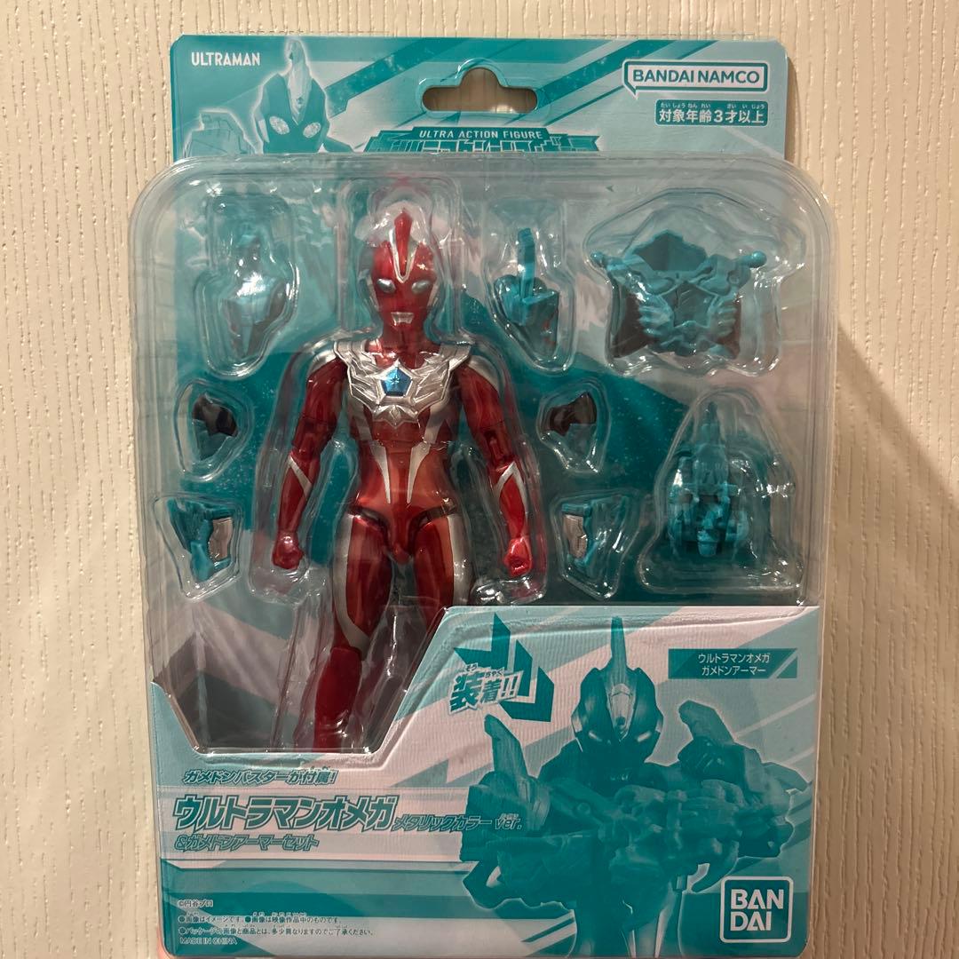 新品未開封　ウルトラマンオメガ　メタリックカラーVer ガメドンアーマーセット