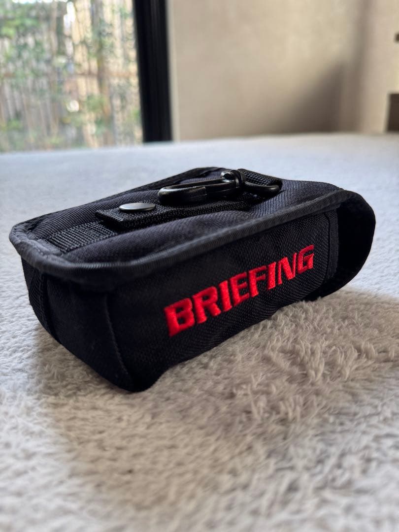 BRIEFING SCOPE BOX POUCH ブラック　スコープポーチ