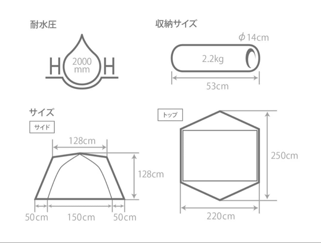 DOD カンガルーテントs フライシート付き