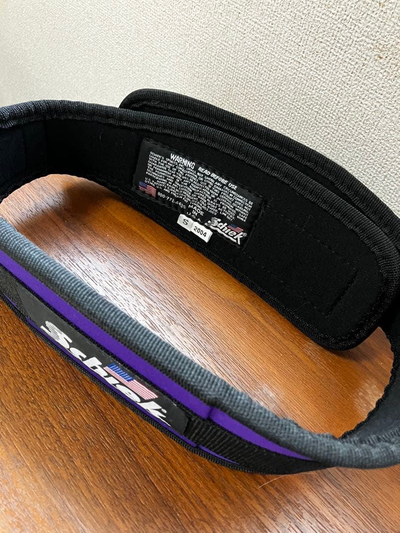 Schiek トレーニングパワーベルト ☆Sサイズ☆紫色 ウエスト68〜81cm