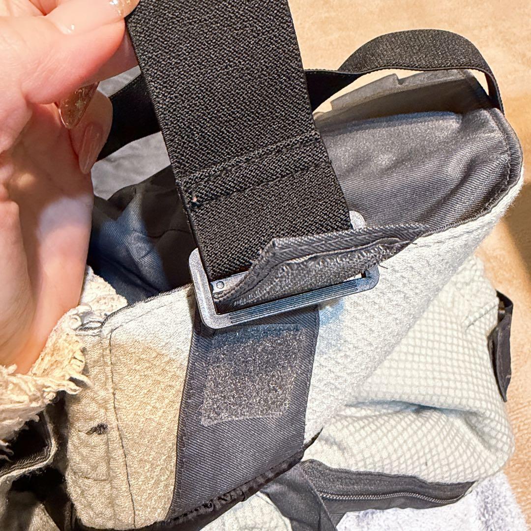 超美品SALOMON スキーウェア スノボウェア上下セット ブラック グレー