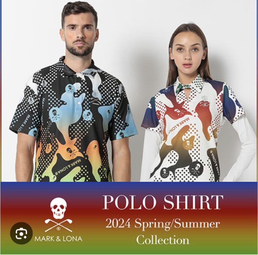 ★新品★MARK&LONA Vector Polo Point Collar