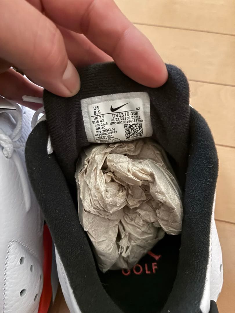 Nike Air Jordan 6 ゴルフシューズ US8.5