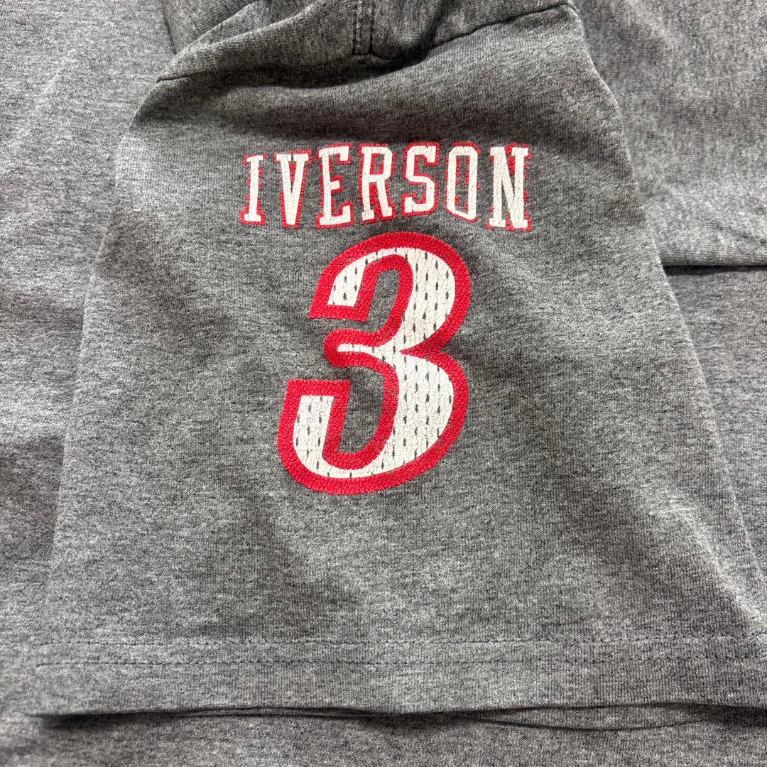 Nike Sixers バスケットボール Tシャツ Lサイズ グレー