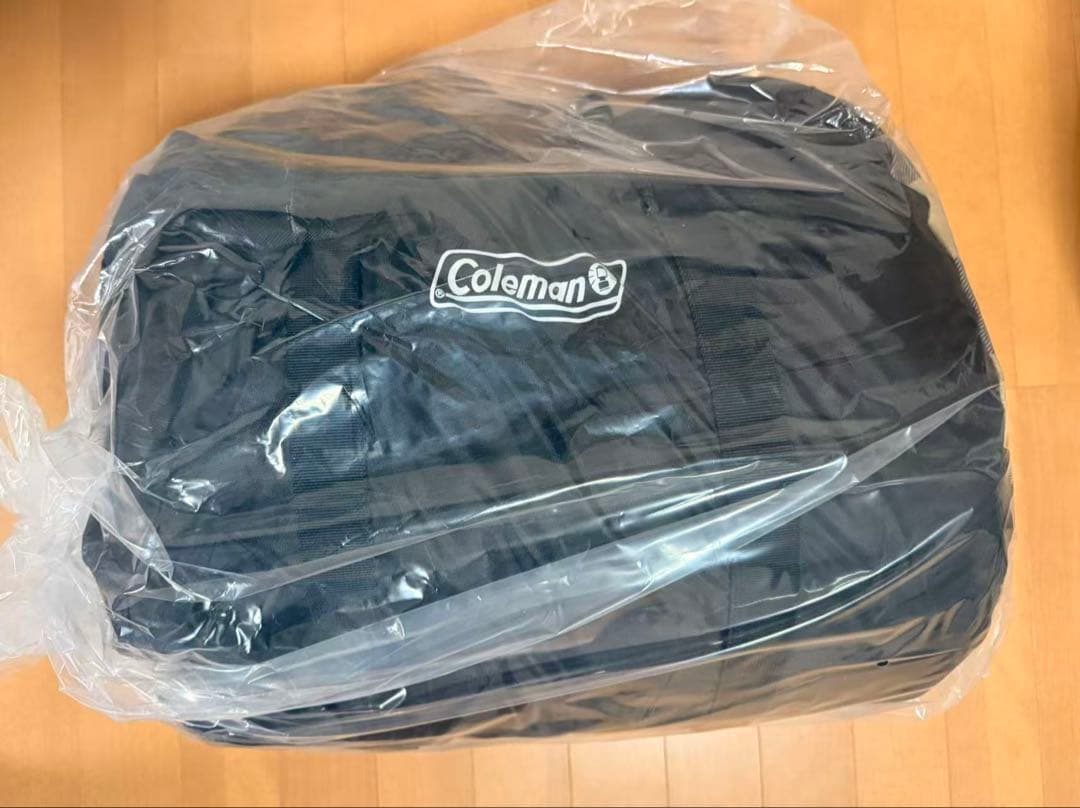 Coleman マルチレイヤーコットンバッグ (グレージュ)