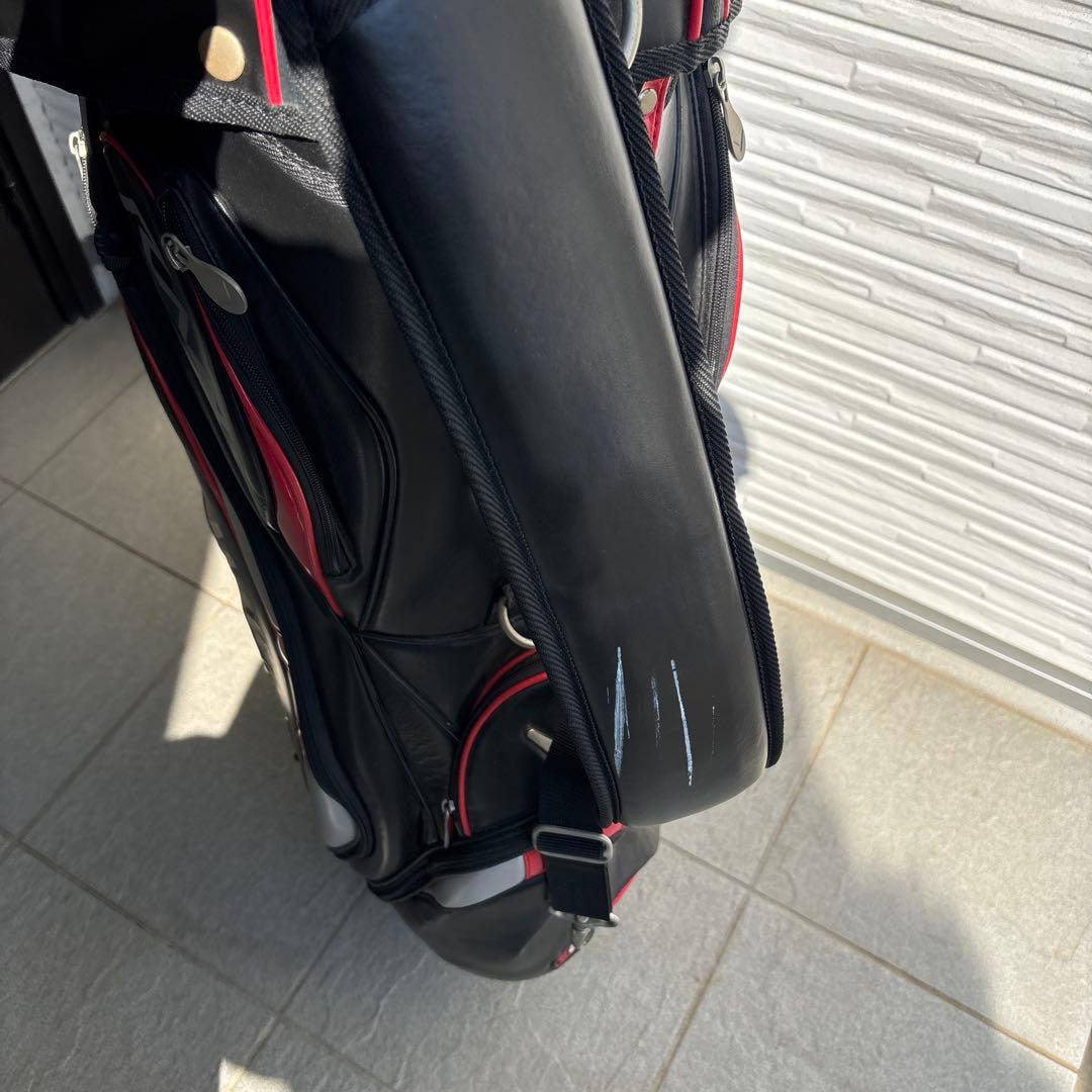 キャロウェイ　Callaway ゴルフバッグ　ブラック&レッド　14分割