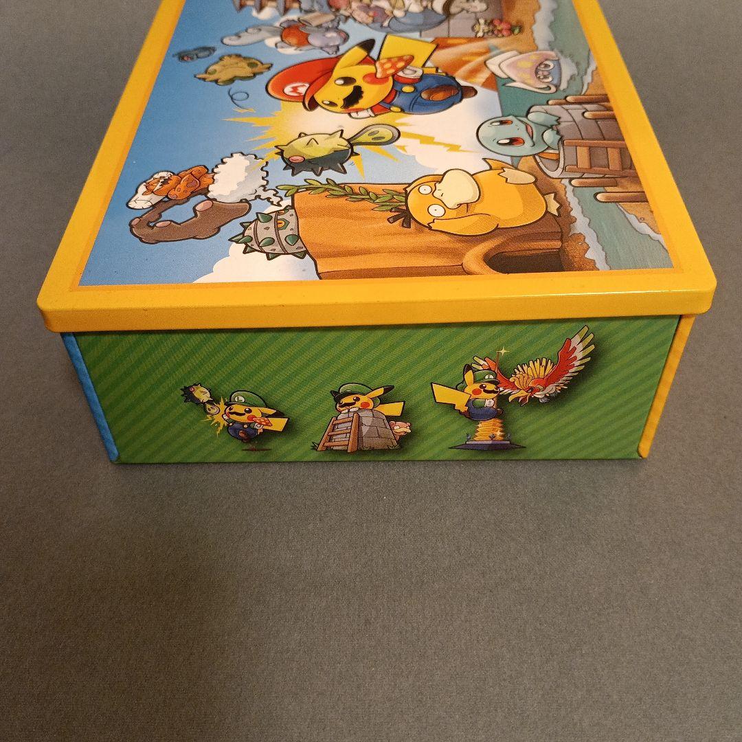 【希少】MARIO PIKACHUマリオ ピカチュウ コラボ 缶