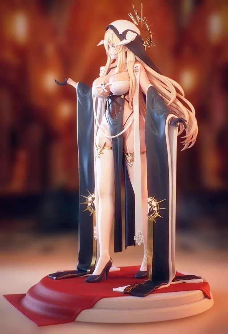 25ｃｍ　インプラカブル 1/7 アズールレーン ガレキ 未塗装未組立 アズレン