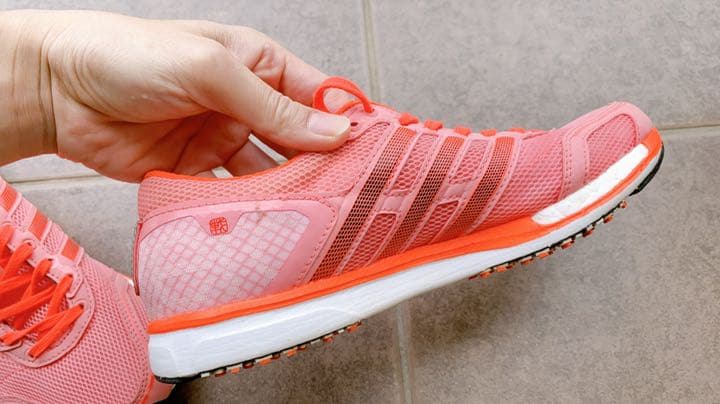 【美品】adidas ランニングシューズ　戦　24cm