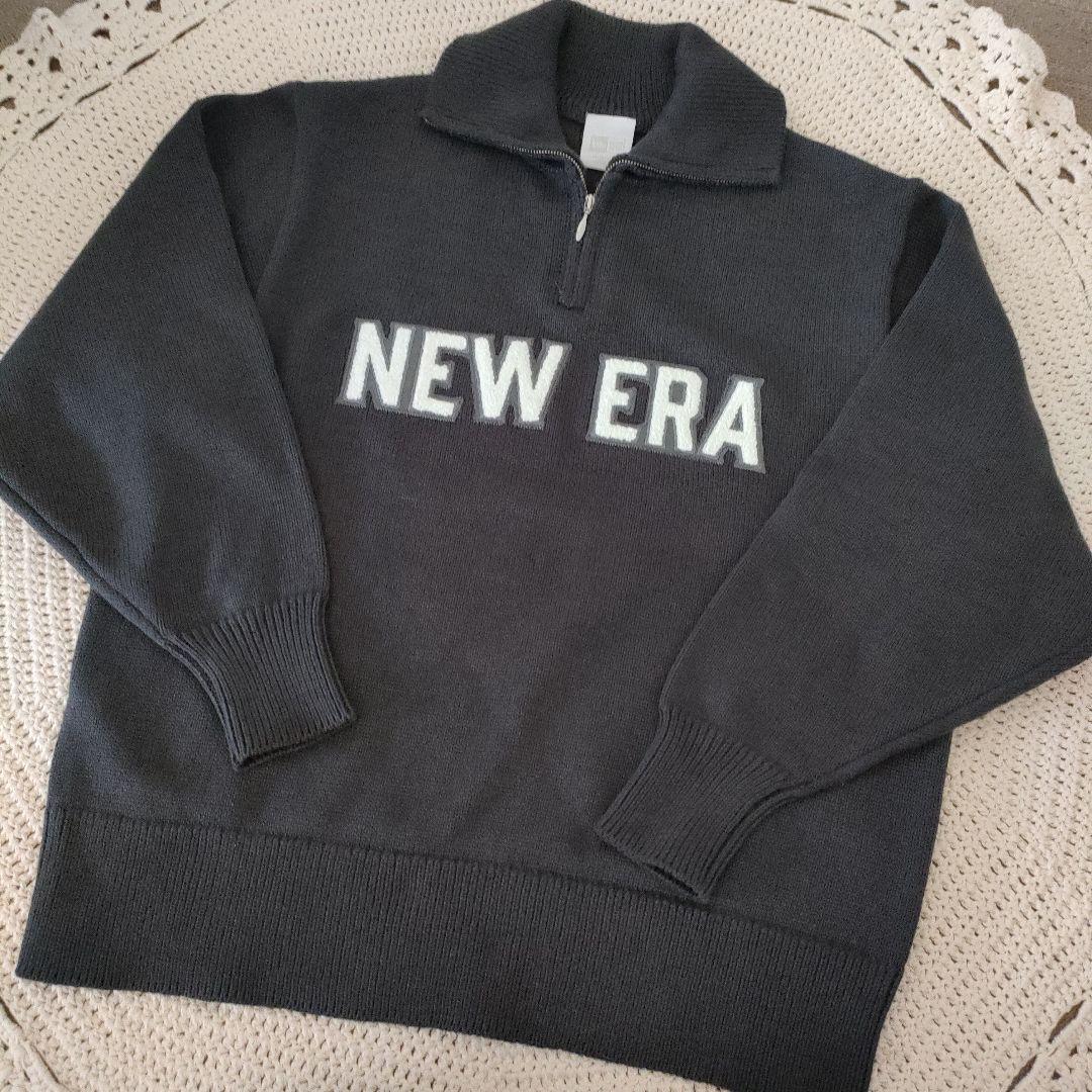 NEWERA ゴルフ レディース ハーフジップ　プルオーバー　M