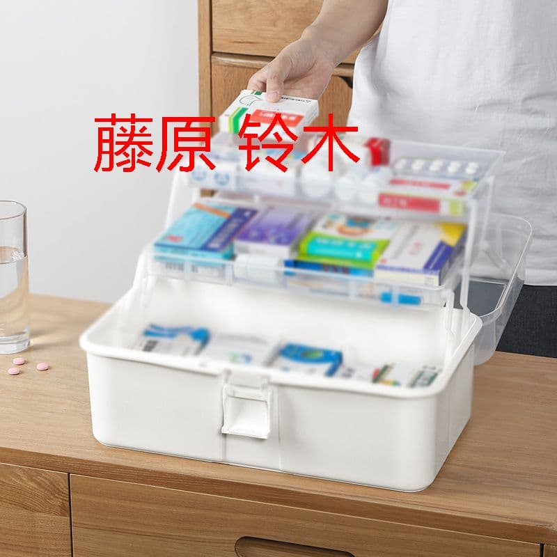 救急箱 薬箱 収納箱 ツールボックス 応急ボックス 多機能収納ケース 携帯 r